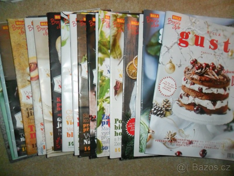 Prodám starší časopisy s recepty -