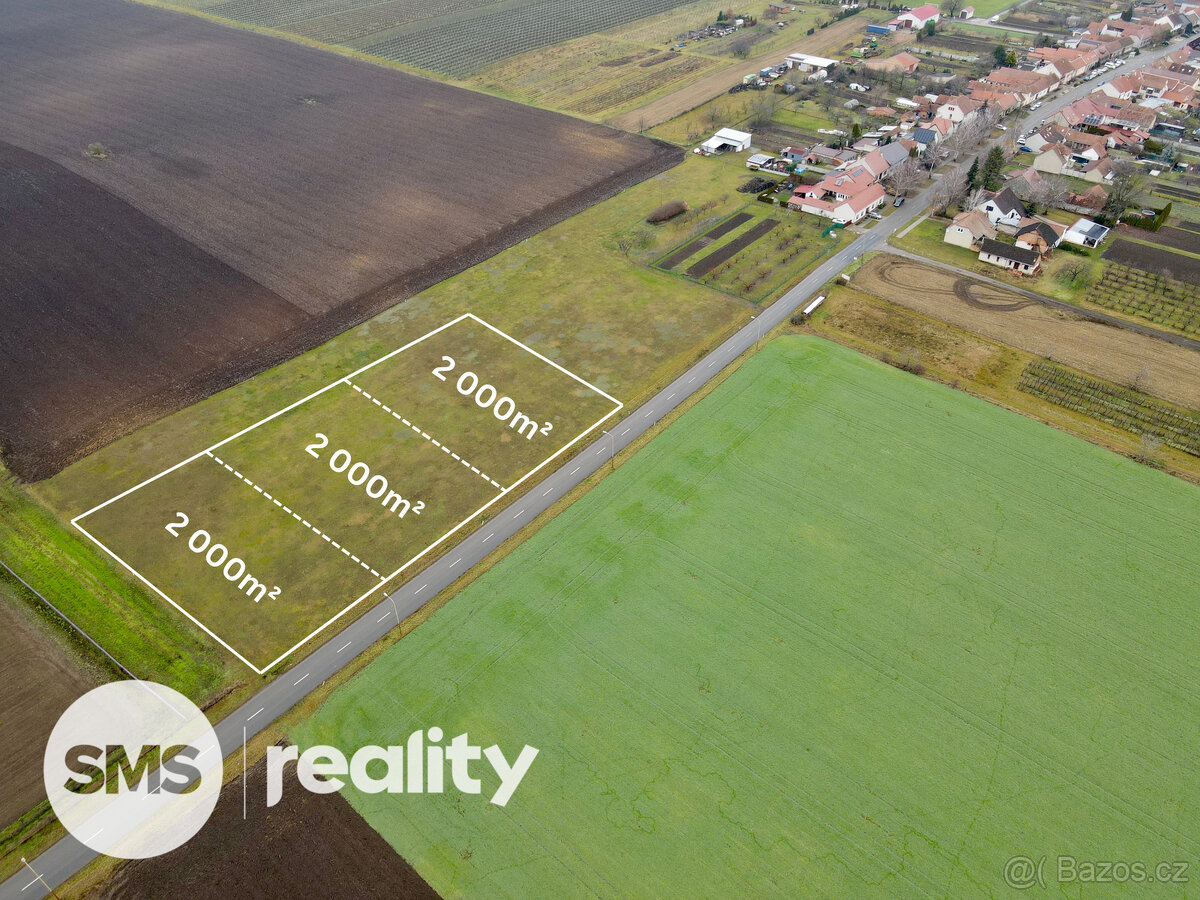 Prodej komerčního pozemku 2 000 m² – Moravský Žižkov