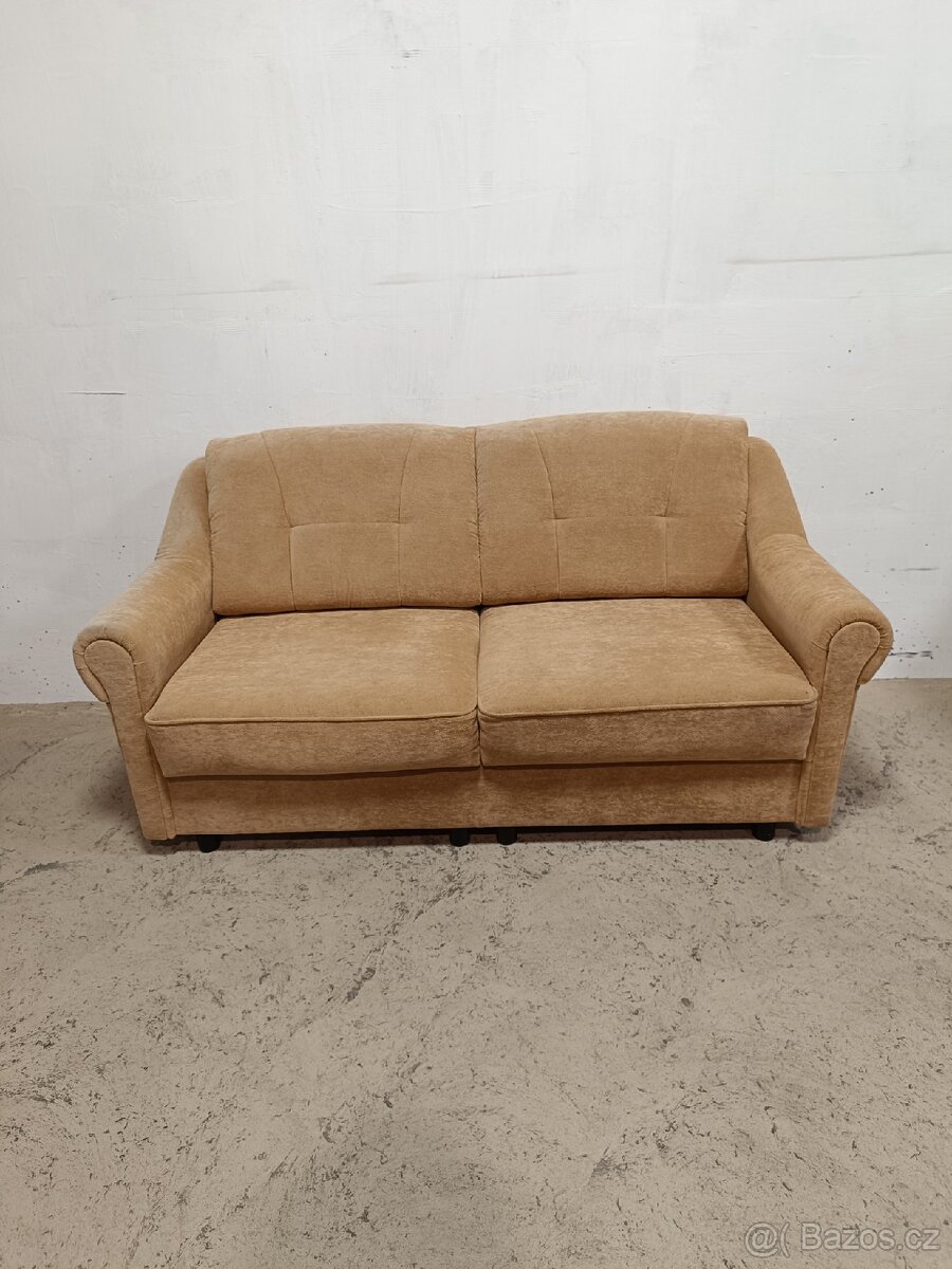 Rozkládací gauč,jedno lůžko, úložný prostor