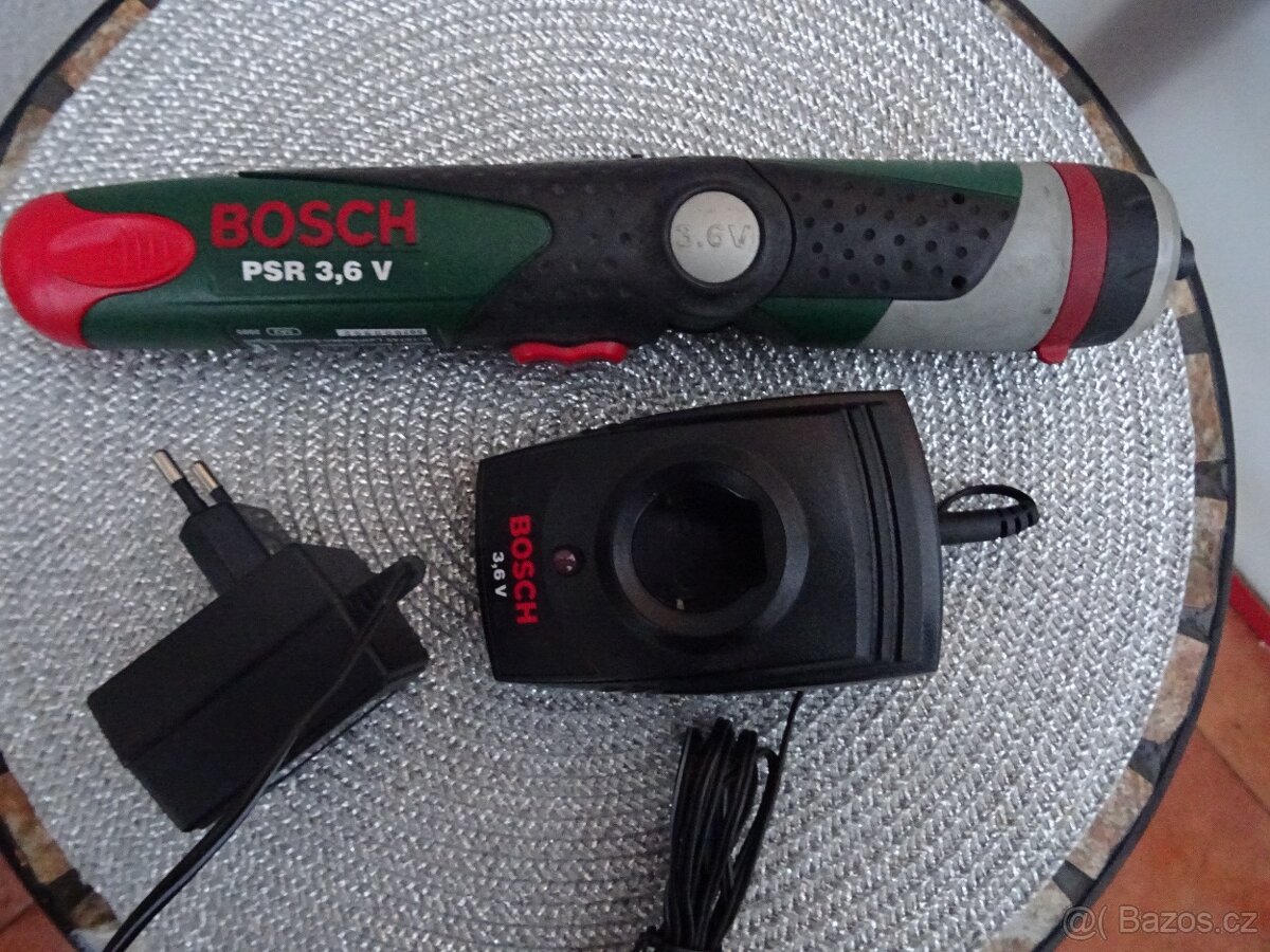 Prodám BOSCH Akumulátorový šroubovák PSR 3,6 V