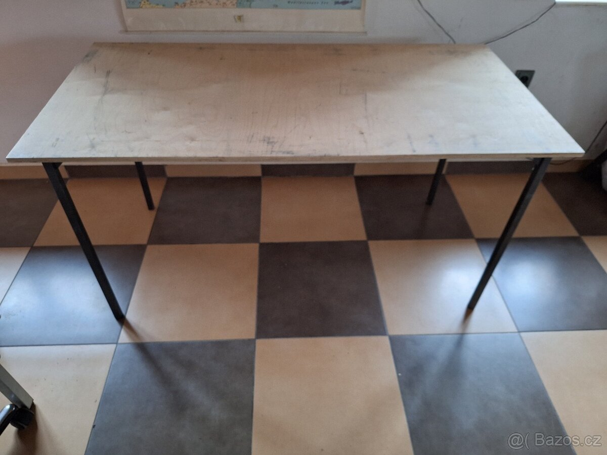 6x Jídelní stůl 150x75x78