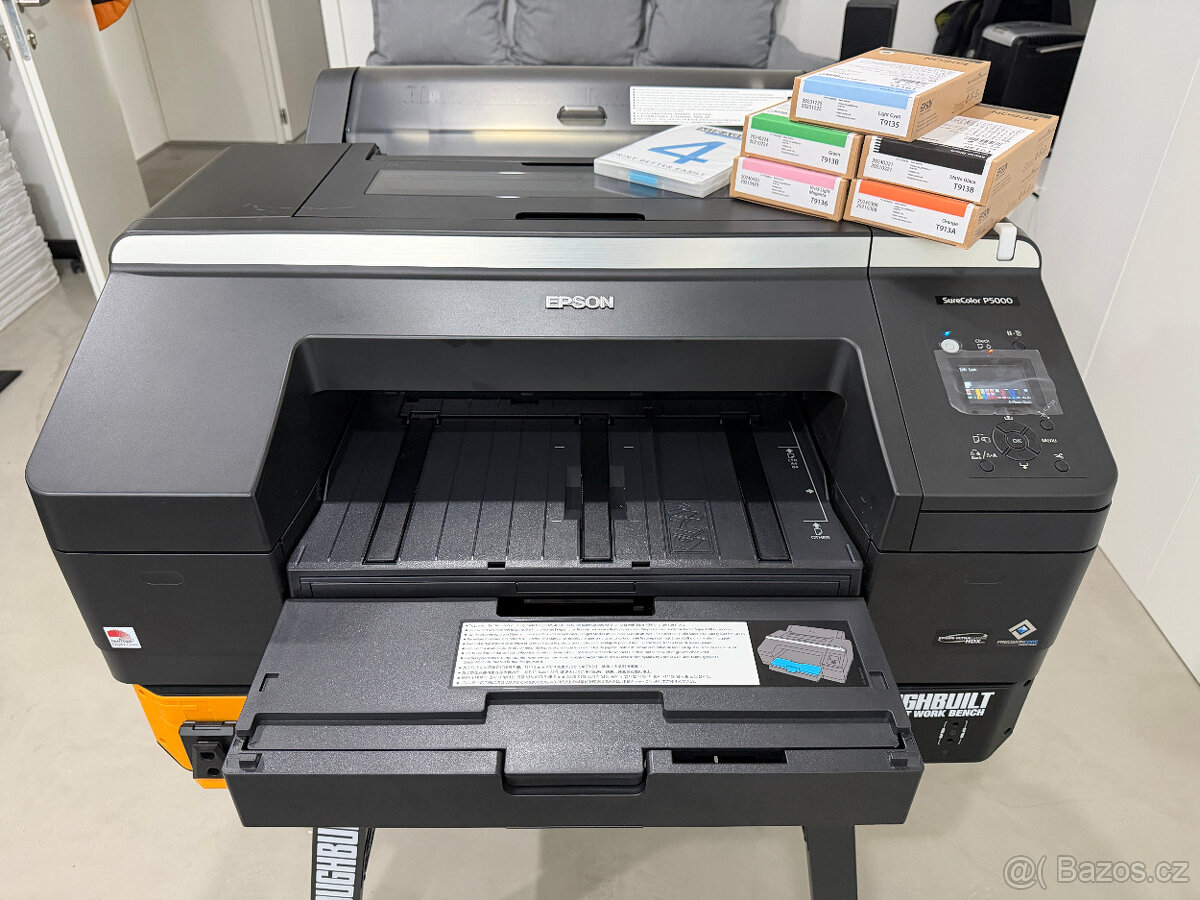 A2 Epson SureColor SC-P5000 + SW RIP, zánovní