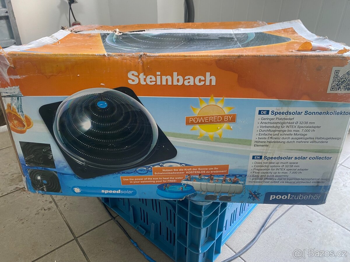 Solární ohřev + písková filtrace