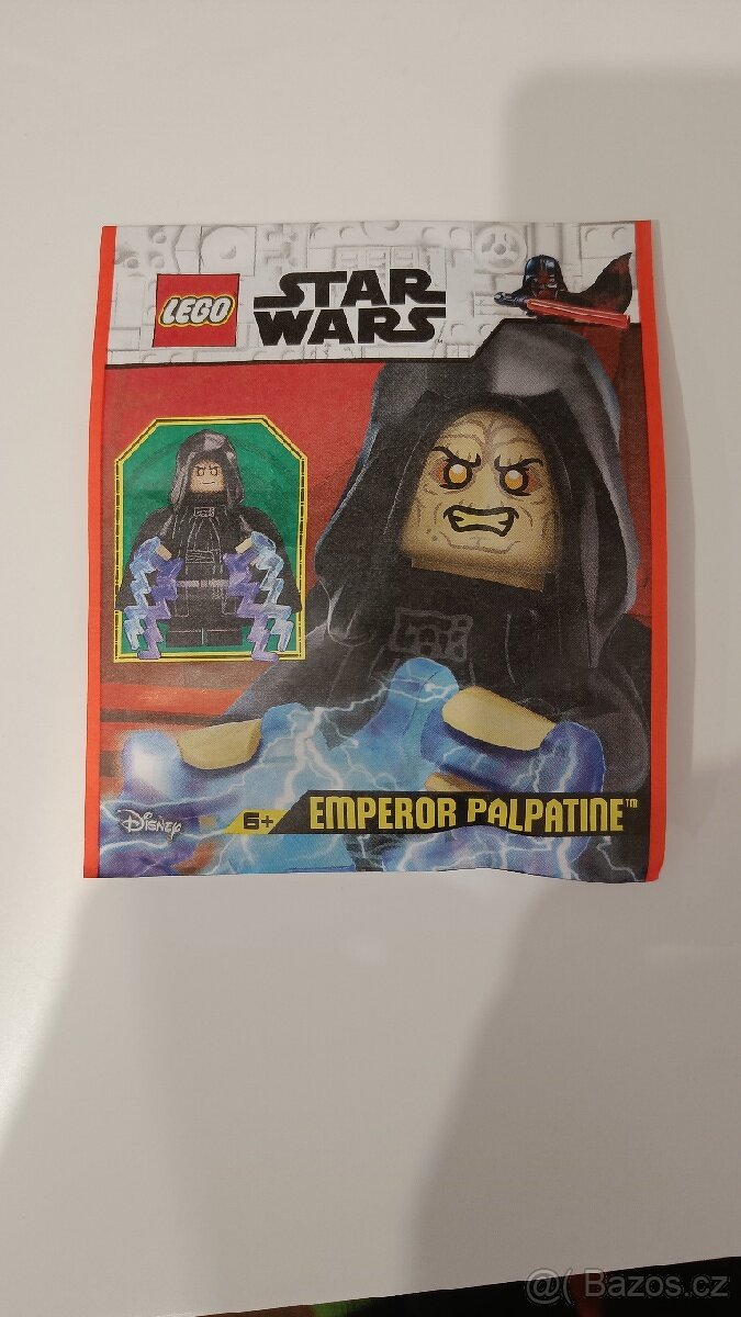 Lego Emperor Palpatine paper bag