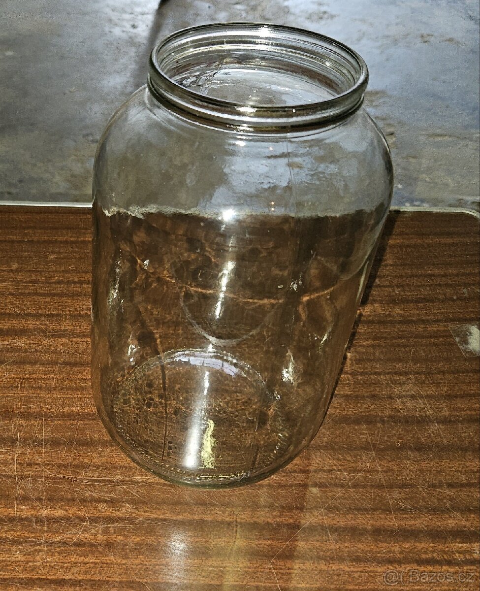 Zavařovací sklenice typu OMNIA 3,7 litru