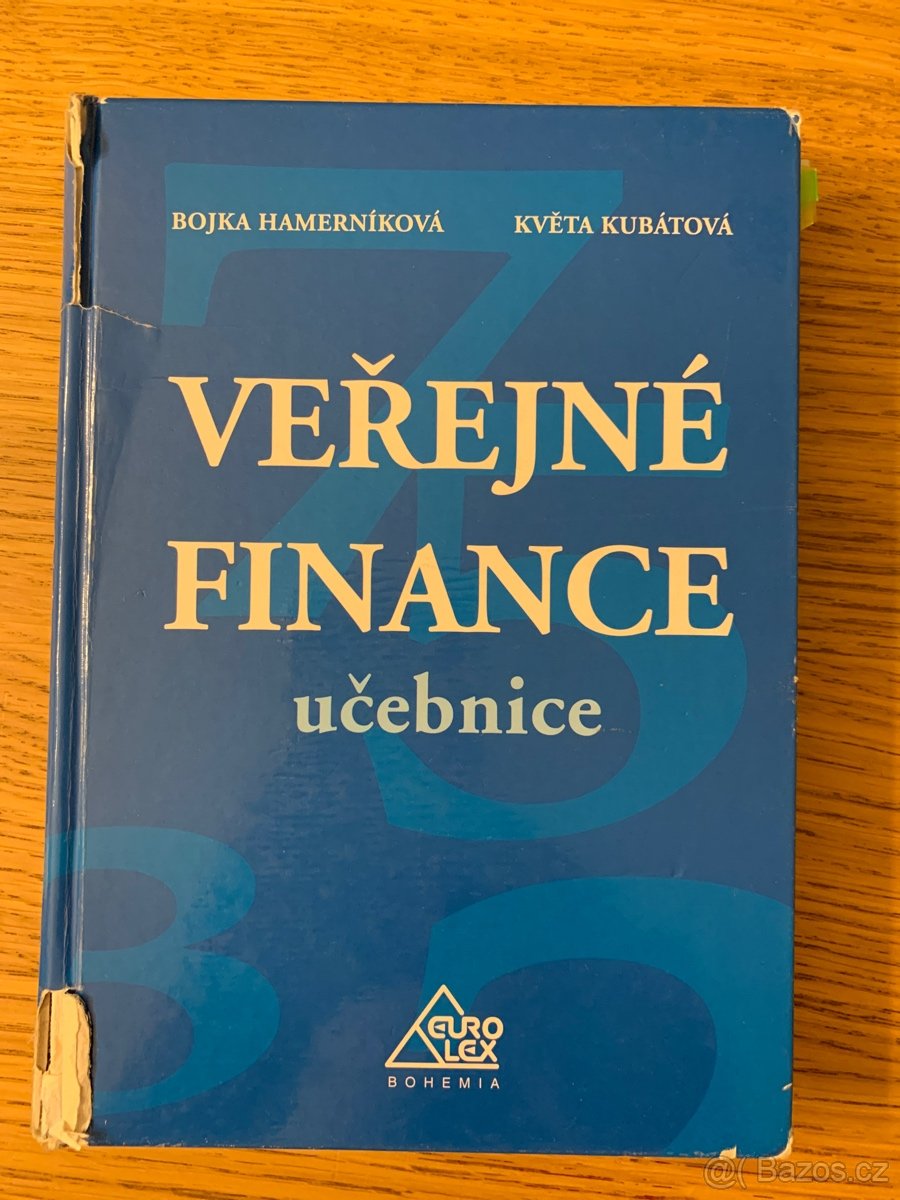 Veřejné finance učebnice