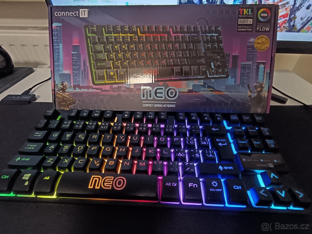 Herní klávesnice Connect IT Neo (CKB-3589-CS) černá