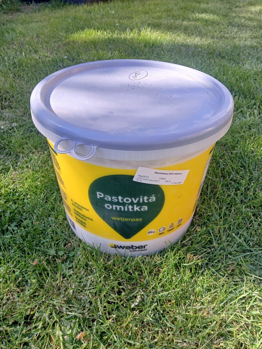 Fasádní omítka Weber