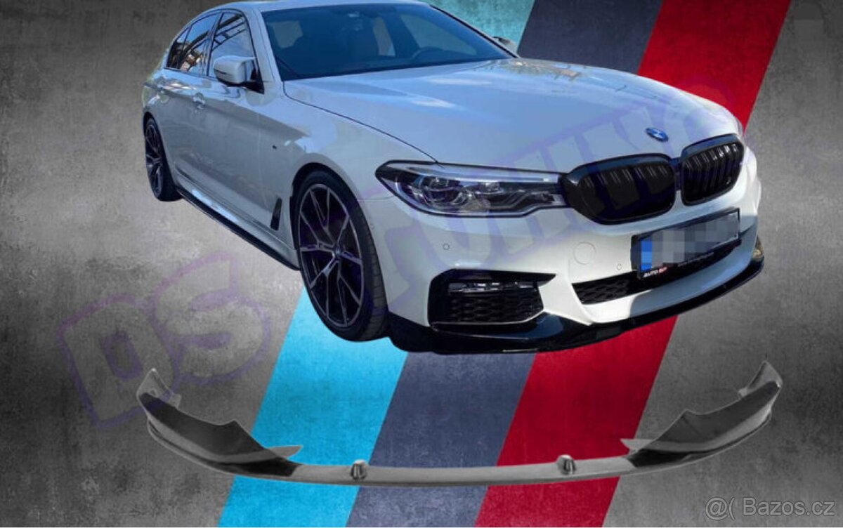 Lipo pod nárazník - ČERNÝ LESK - BMW 5 - G30/G31
