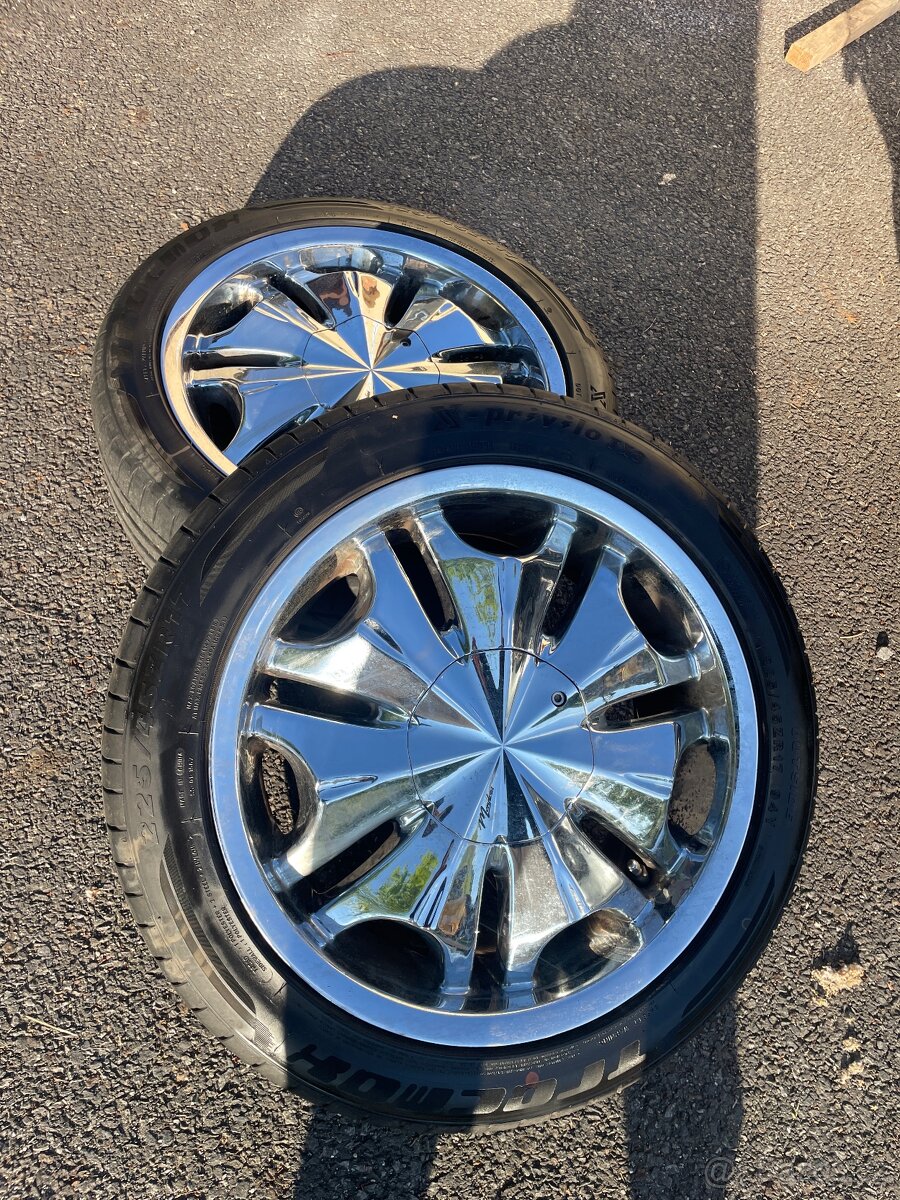 DUB edition r17 5x114 Chrom