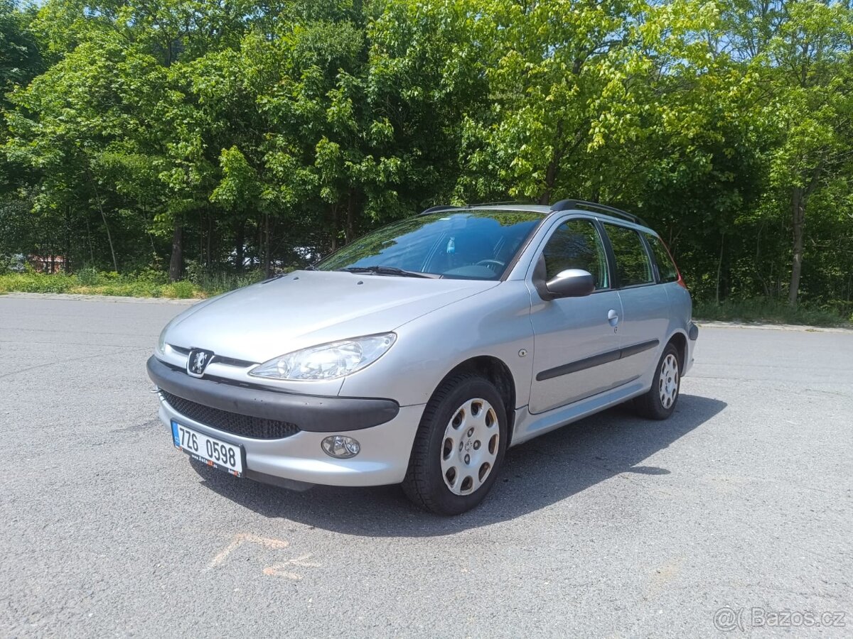 Peugeot 206 SV combi, 1.4 HDi, klima,bez koroze