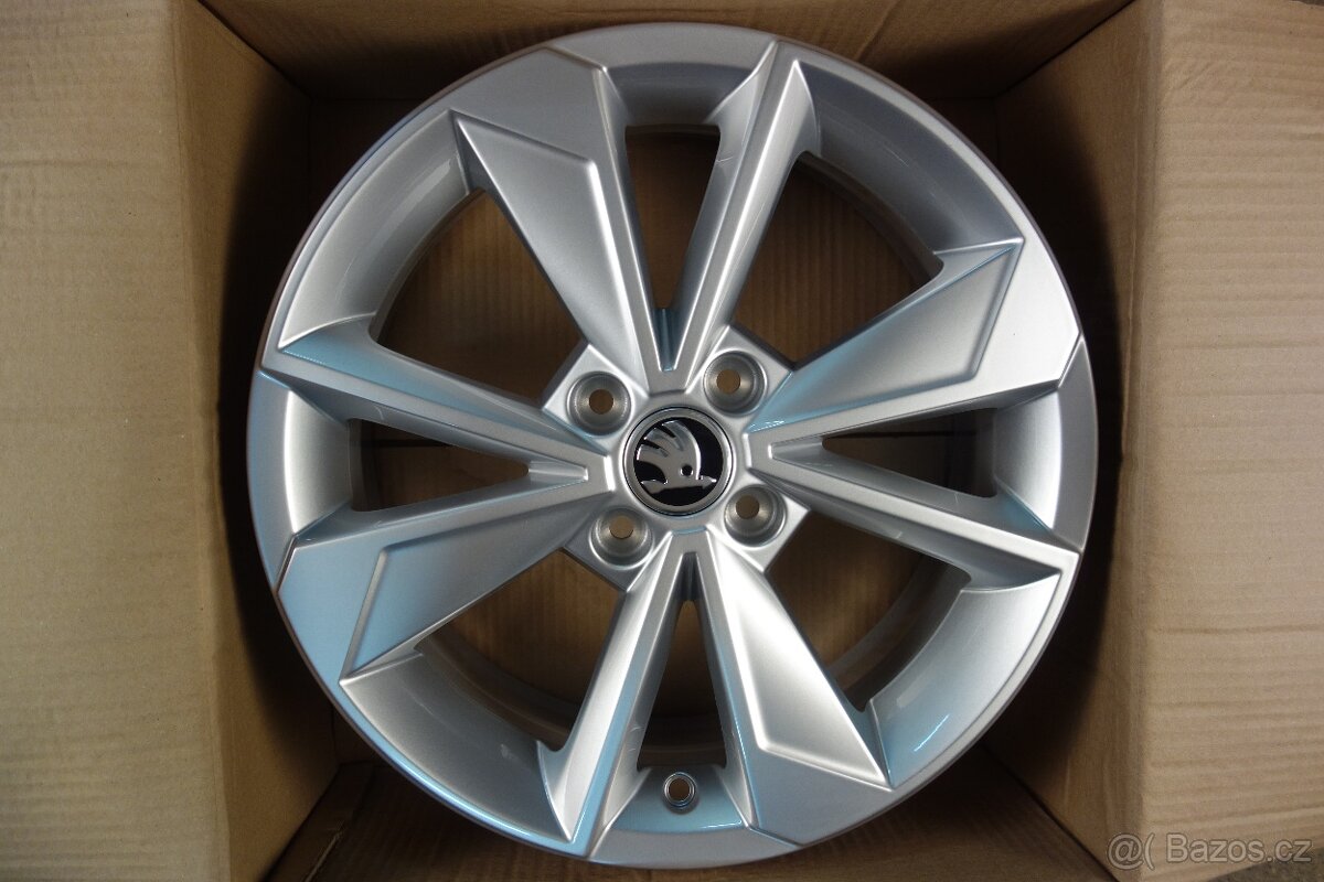 Škoda Citigo, VW Up alu kola Scorpius 16" 4x100, 4ks nejeté