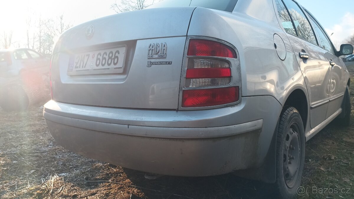 díly z Fabia 1 1,4 MPi