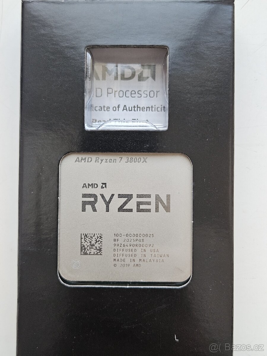 AMD Ryzen 7 3800X a chladič Fera 5 Dual Fan