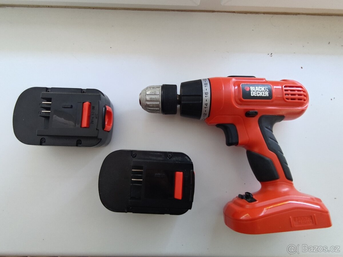 Aku vrtačka Black and Decker