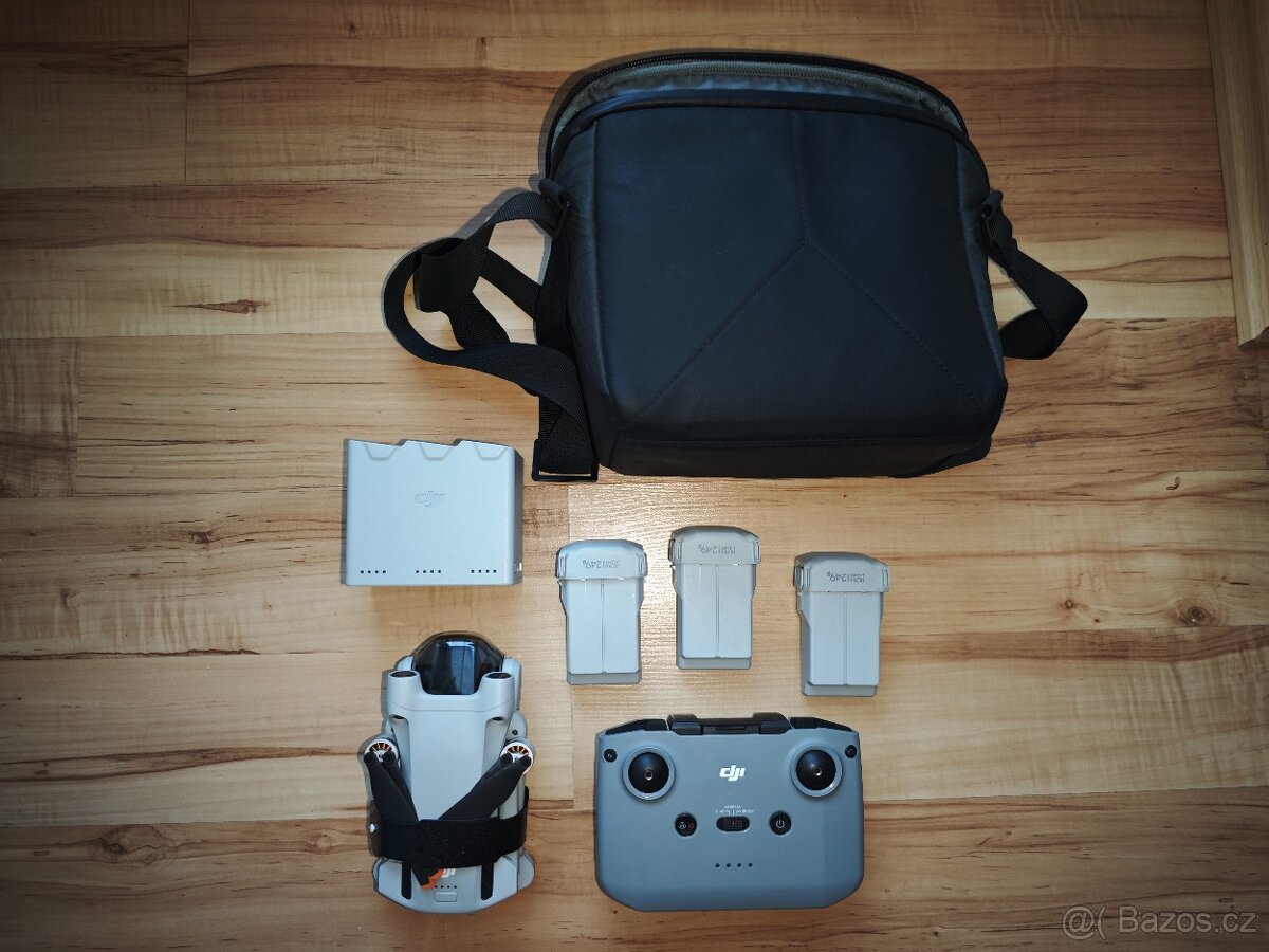 DJI Mini 3 Pro Fly More Kit s příslušenstvím