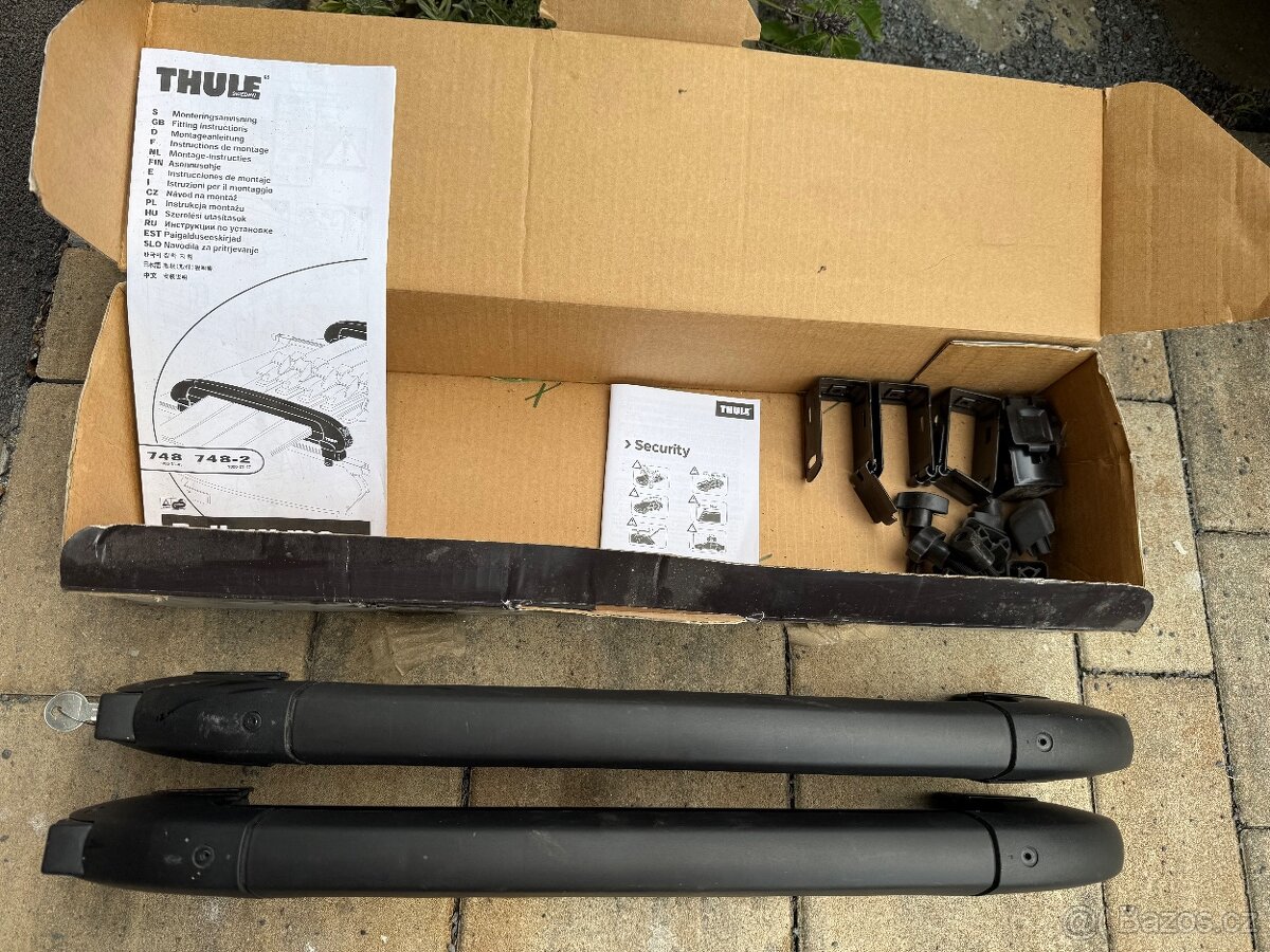 Střešní nosič lyží Thule snowpro 748