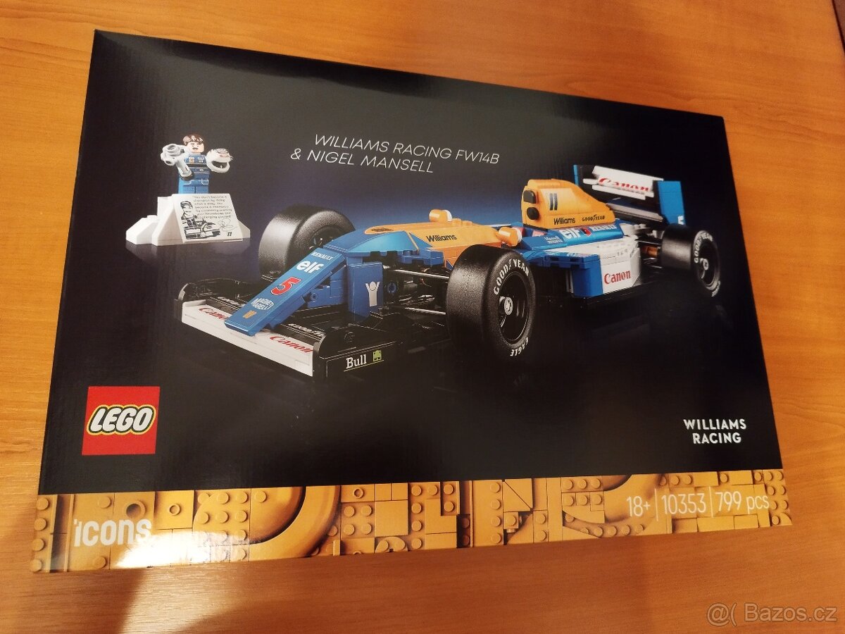 LEGO Icons 10353 Williams Racing FW14B a Nigel Mansell