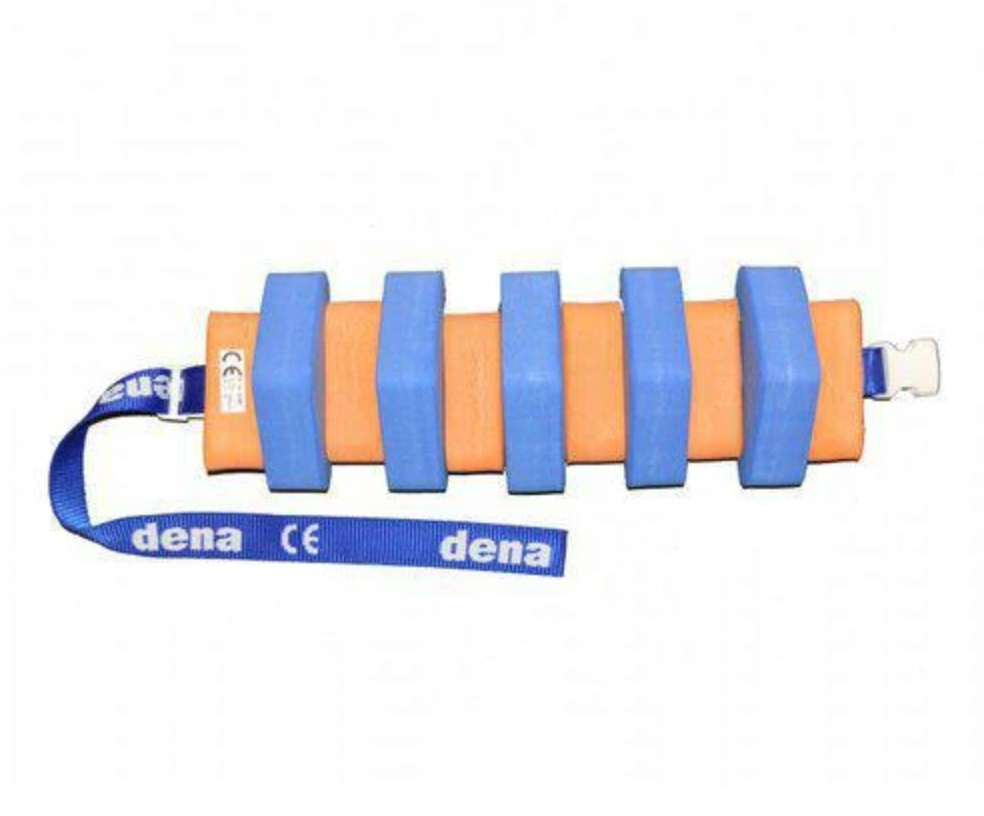 Dětský plavecký pás (modro–oranžový) 95cm
