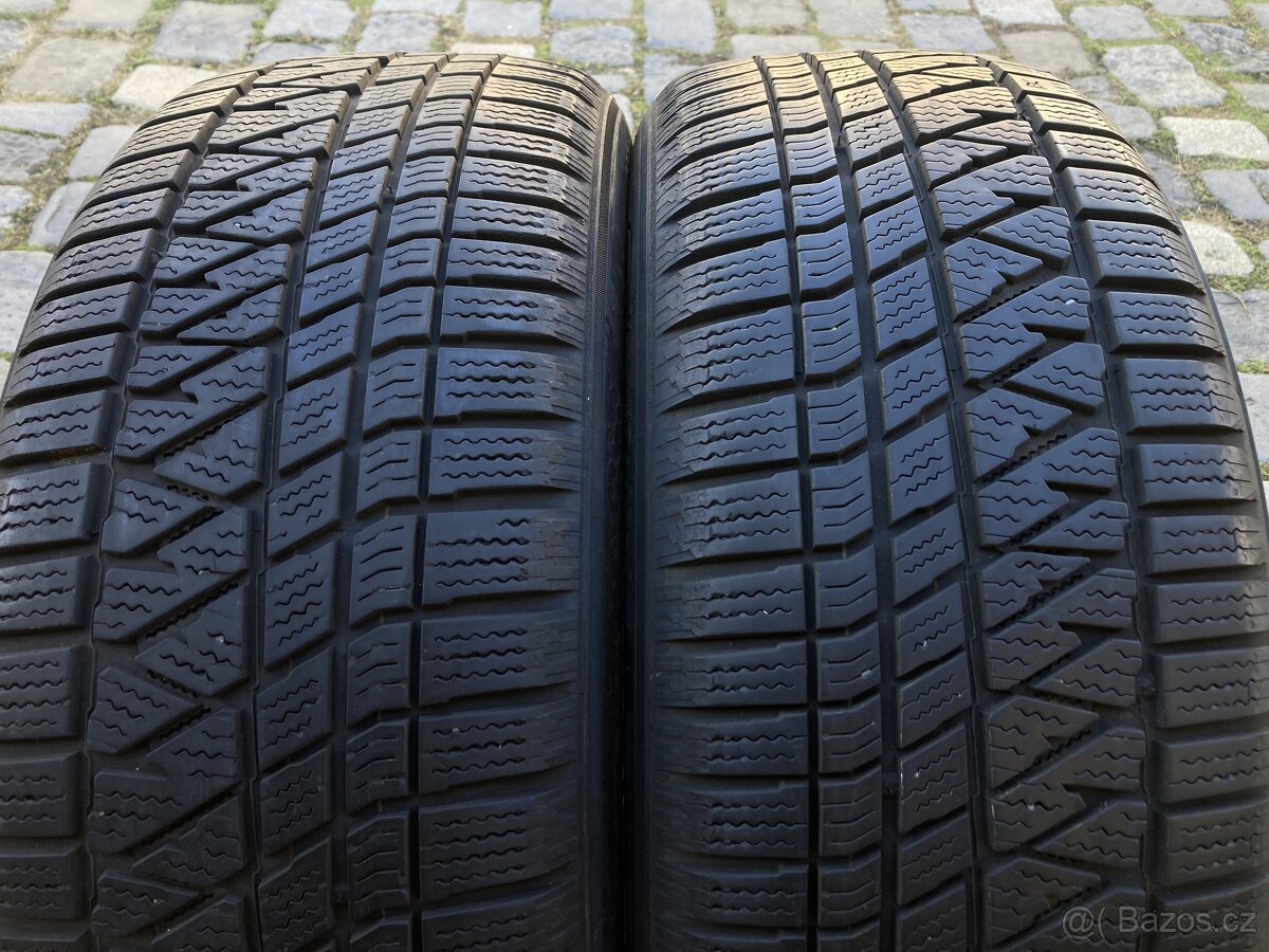 2ks zimních pneumatik KUMHO 235/55R18 100H 6-6,5mm DOT20219