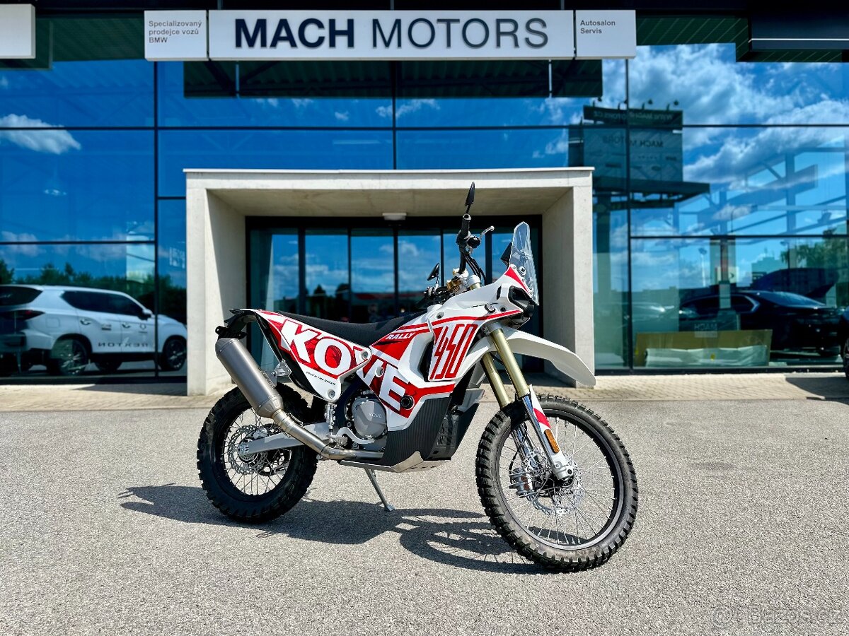 Nové Kove 450 Rally TOP doplňky a nyní sleva 10000,-