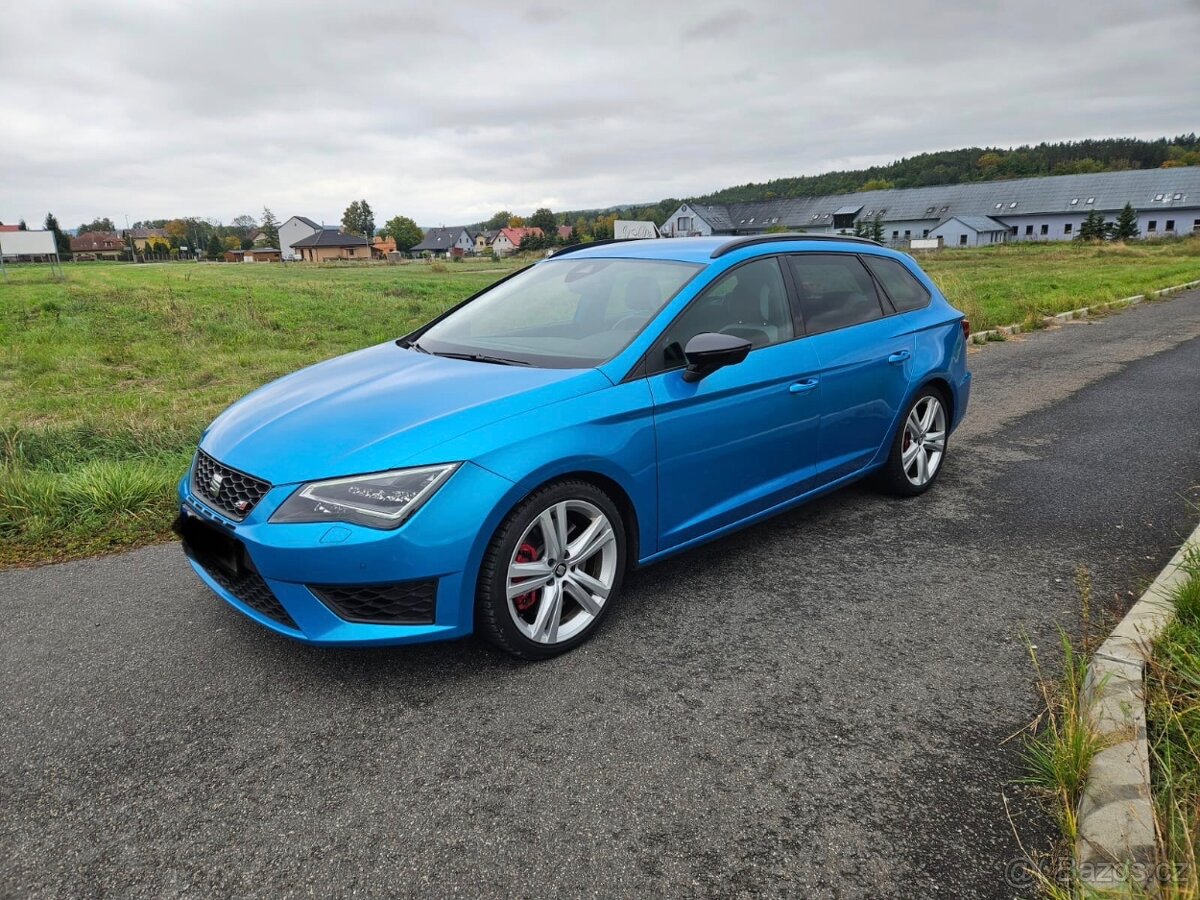 Seat Leon Cupra ST 290 2.0 TSI 213kw, DSG, Výbava, 1 Majitel