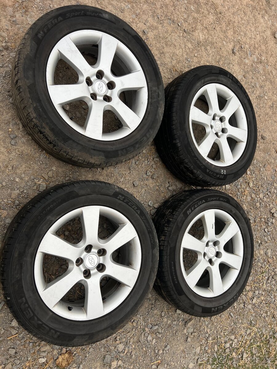 Alu kola 235/60R18 - letní Santa Fe