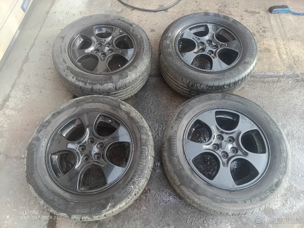 ALU disky + letní pneu