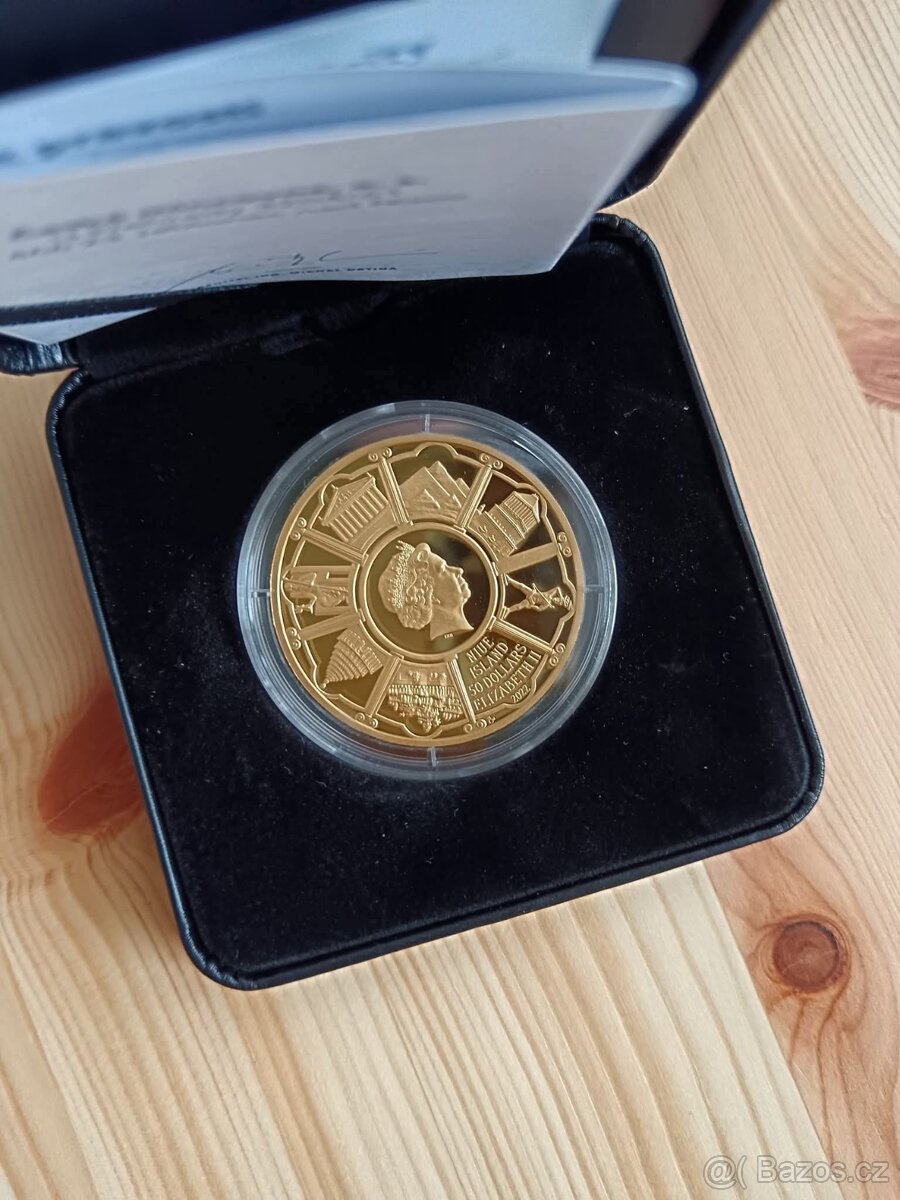 Zlatá mince 1oz Artemidin chrám z Efesu jen 200ks od ČM
