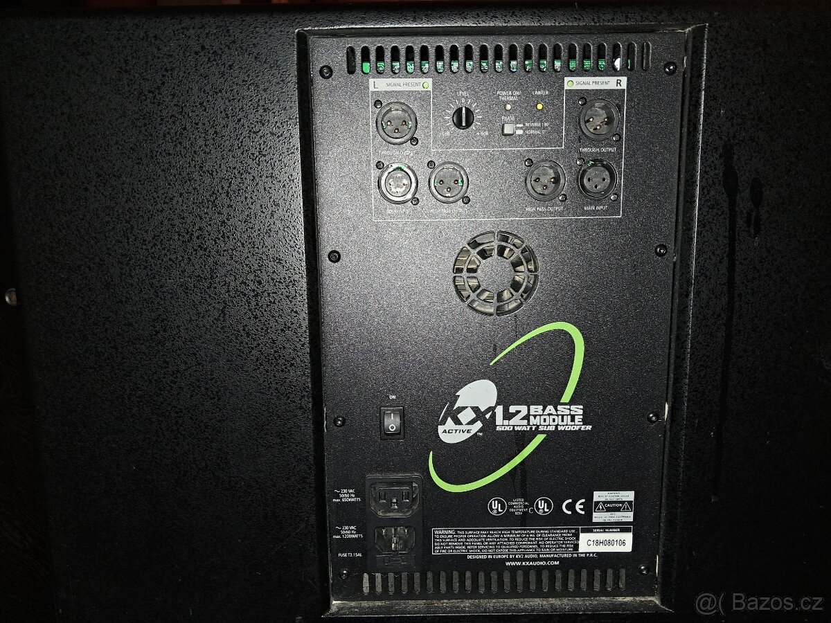 aktivní SW KV audio KX 1.2