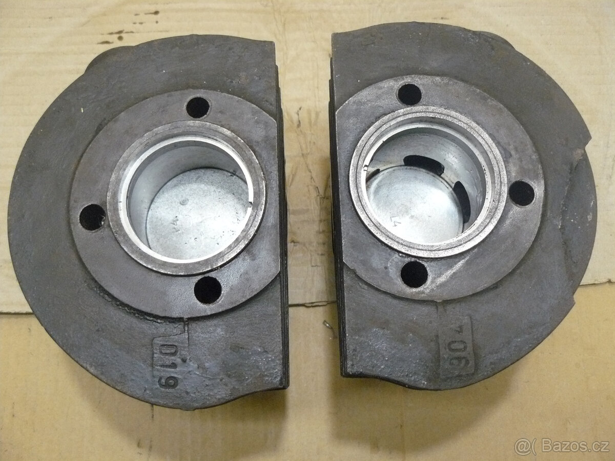 Jawa 350 - válce po výbrusu