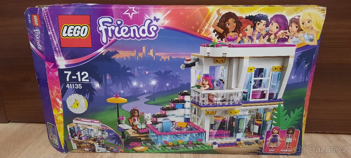 LEGO Friends 41135 Livi a její dům popové hvězdy
