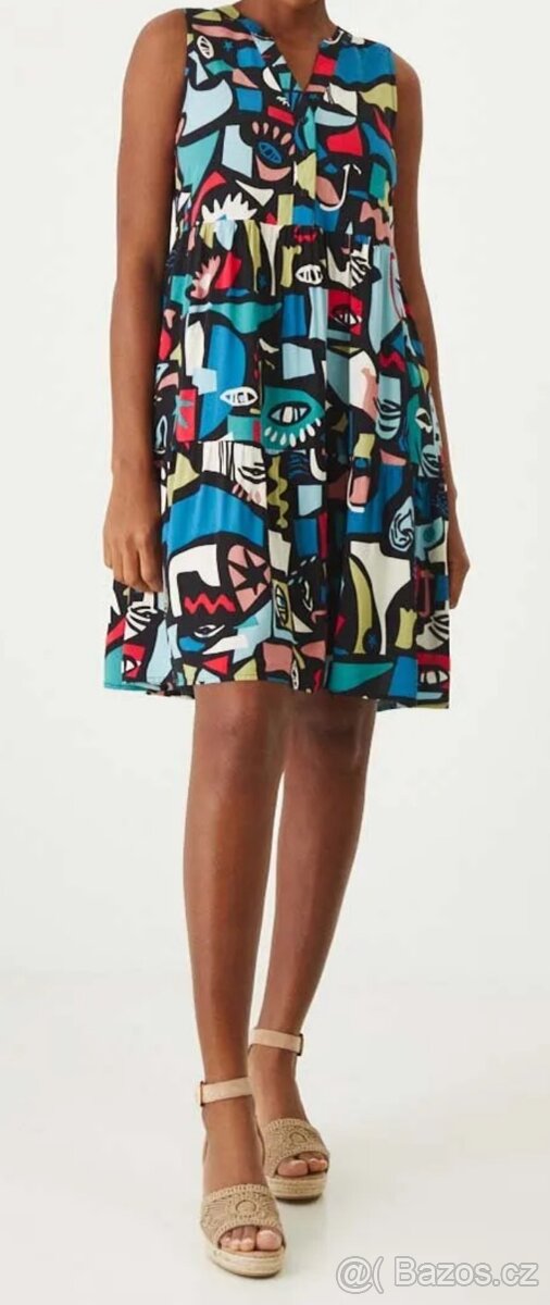 VZOROVANÉ LEHKÉ LETNÍ ŠATY MEDICINE 40/L