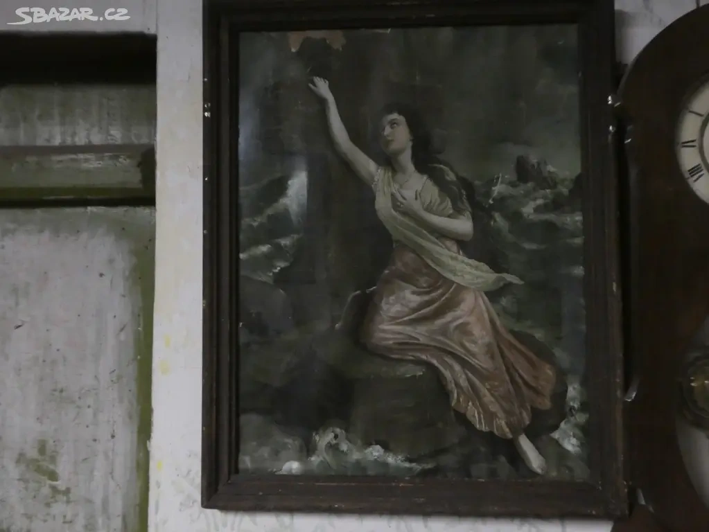 Obraz svatý žena na ostrově.