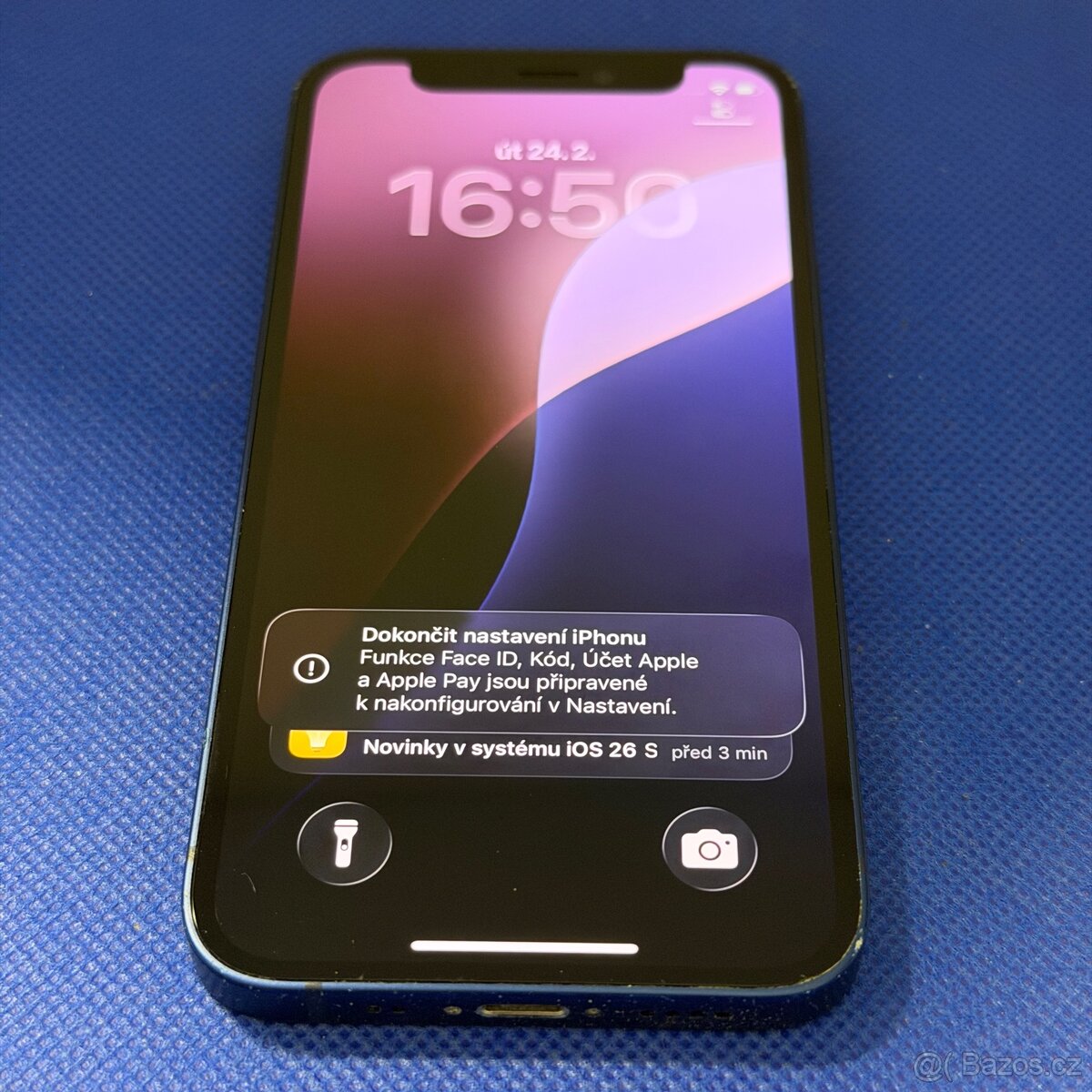 iPhone 12 mini 128GB Blue, 1 rok záruka