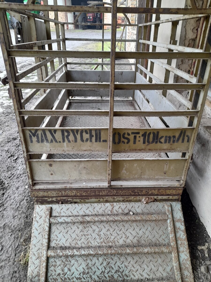 Váha na dobytek - výrazná sleva
