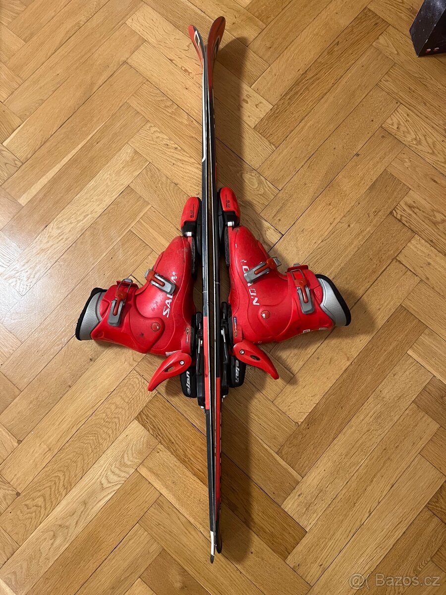 Dětské lyže 110 cm a lyžáky
