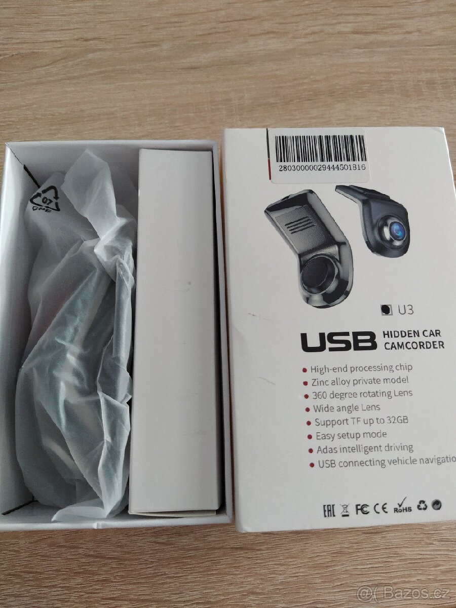 USB kamera do auta