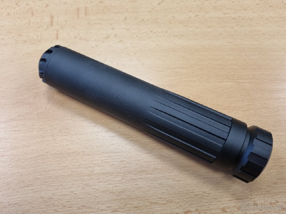 AAP01 tlumič levotočivý (-14mm) černý