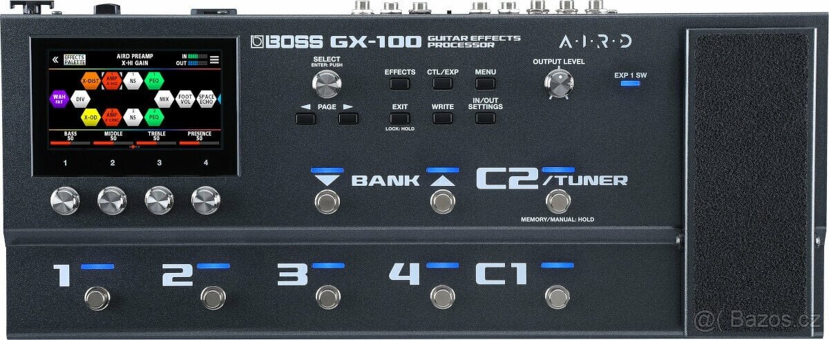 BOSS GX-100 kytarový/basový multiefekt nové generace