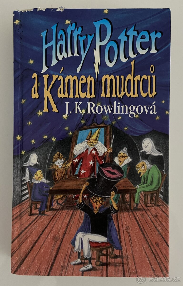 První vydání Harry Potter a Kámen mudrců