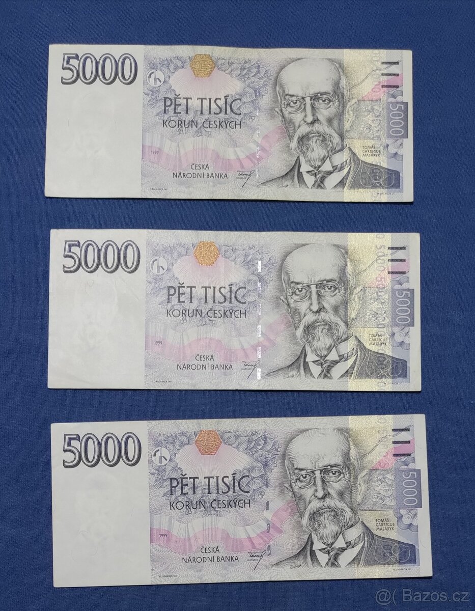 Bankovka 5000