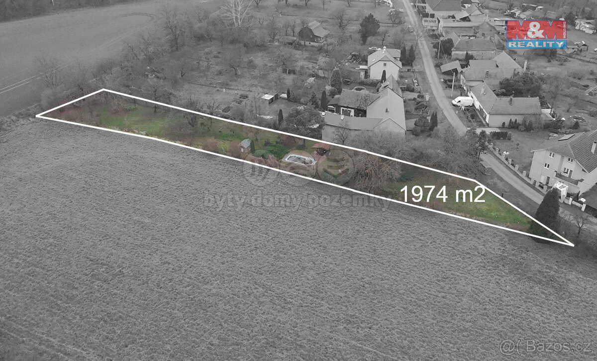 Prodej zahrady, 1974 m², Hranice - Slavíč