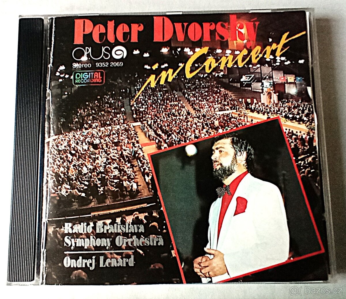CD Peter Dvorský in Concert, vydalo Opus 1988,