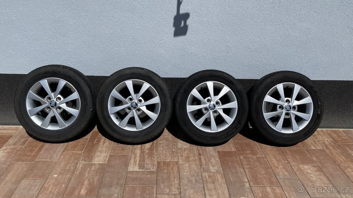 Letní sada 175/65 R14 Matador Hectorra 5 + alu disky Škoda –