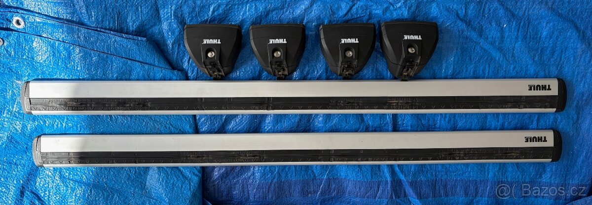 Thule WingBar Evo + Patky 753+ nosiče kol ProRide 591