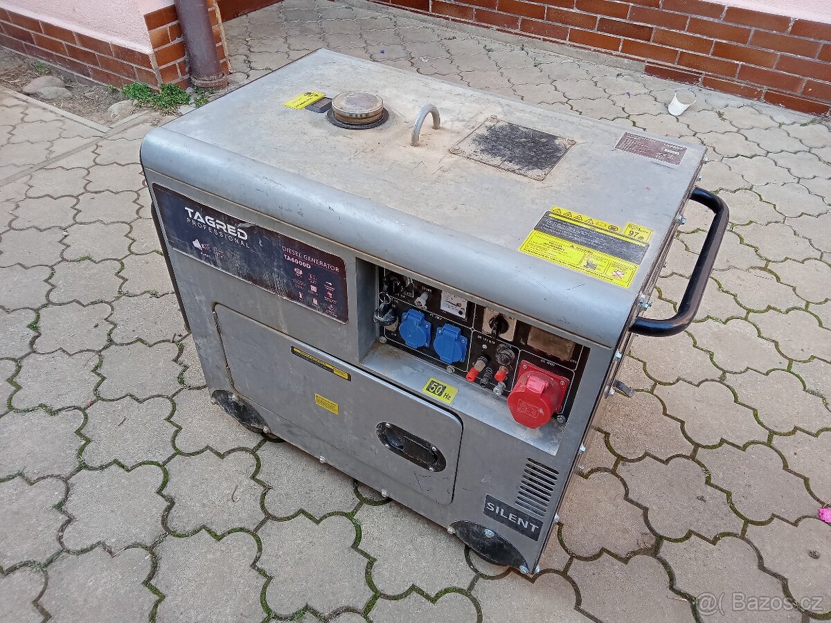 Dieselová elektrocentrála 11150 W