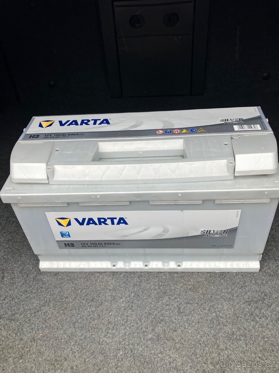 Autobaterie Varta 12V 100Ah
