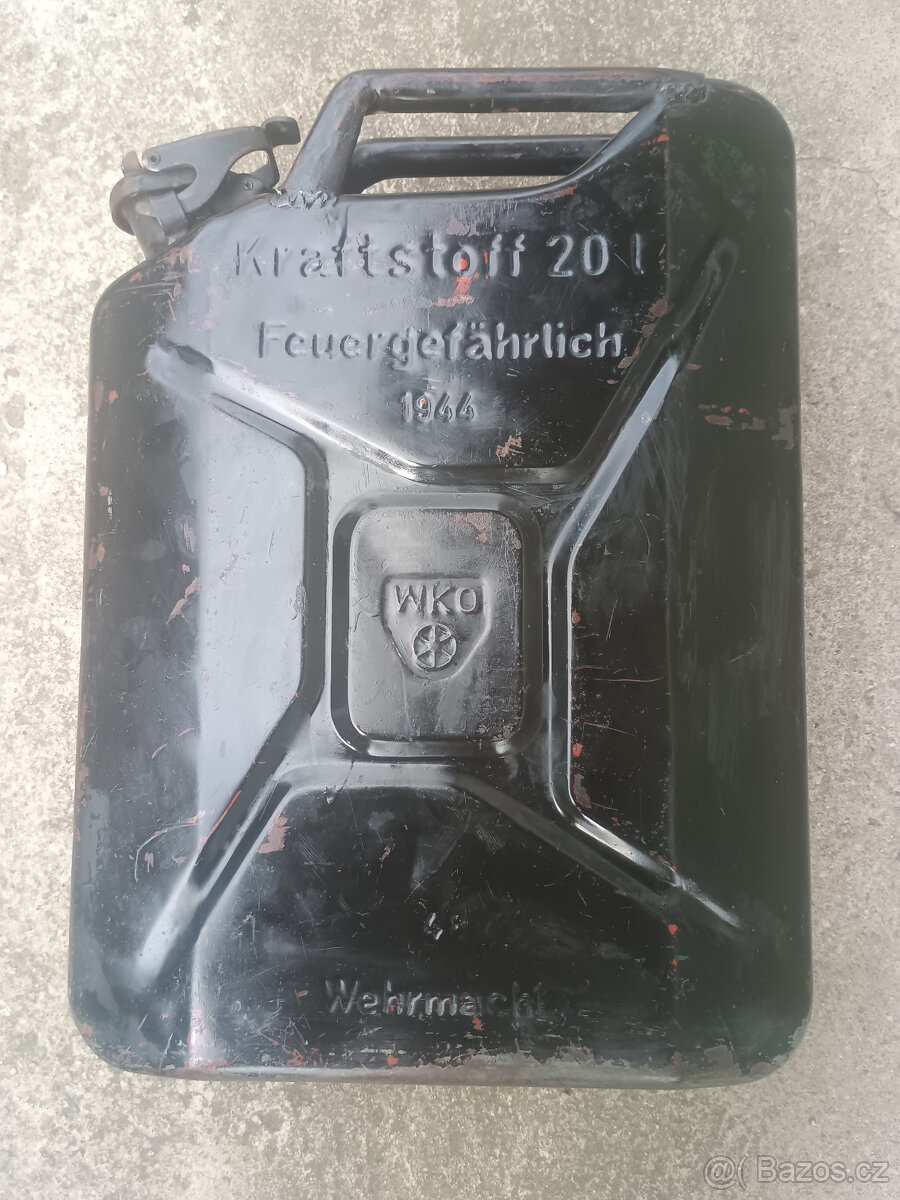 Kanystr Wehrmacht 2.sv.válka