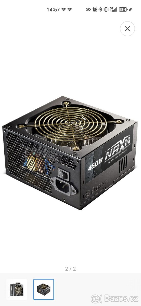 Zdroj Naxin 450w
